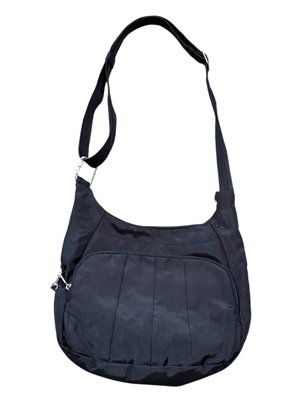 Travelon Anti-Theft Crossbody Shoulder Bag Black Polyester
Style F11622 10”x13x5